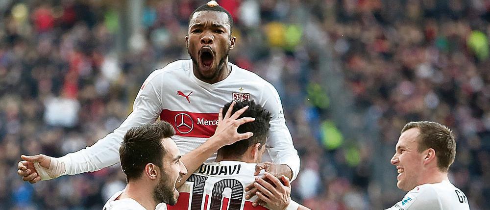 Zwischenhoch. Der VfB hat in der Liga zuletzt vier Mal gewonnen.