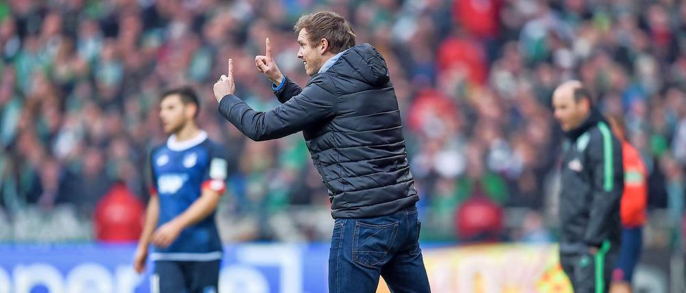 Schon fast wie Guardiola: TSG-Coach Julian Nagelsmann.