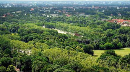 Blick auf den Treptower Park