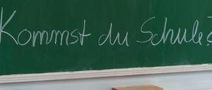 Tafel in der Schule