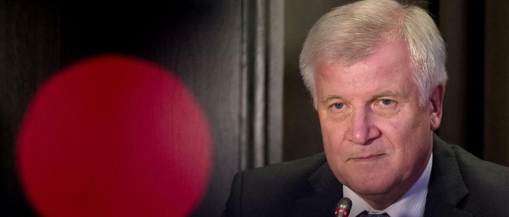 Der bayerische Ministerpräsident Horst Seehofer.