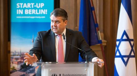 Auch Bundeswirtschaftsminister Sigmar Gabriel (SPD) rührt mitunter die Werbetrommel für die Berliner Start-up-Szene.