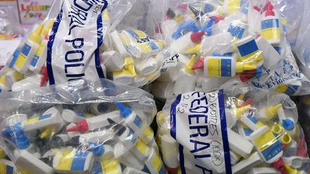 Die australische Polizei meldet einen der größten Drogenfunde in der Geschichte des Landes. 