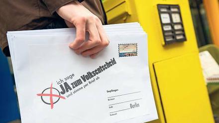Jede Stimme zählt. Vor einem Volksentscheid müssten genügend Unterschriften gesammelt werden.