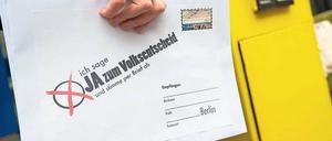 Jede Stimme zählt. Vor einem Volksentscheid müssten genügend Unterschriften gesammelt werden.