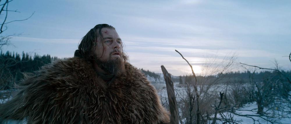 Isst notfalls auch Bisonleber: Leonardo DiCaprio im Film "The Revenant"