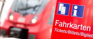 Die Aktions-Tickets der Deutschen Bahn gelten nur für ICE und IC - nicht jedoch für die Regionalbahnen.