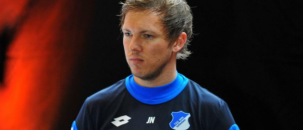 Ich bin der Neue. Julian Nagelsmann übernimmt nun die Verantwortung in Hoffenheim.