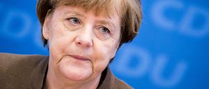 CDU-Bundesvorsitzende und Bundeskanzlerin Angela Merkel. 
