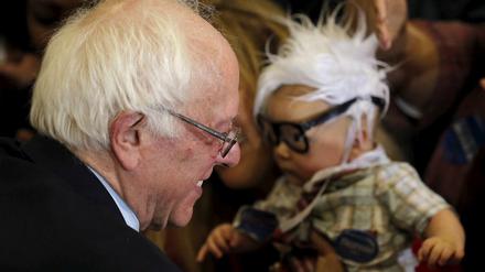 Alles Schauspieler! Auch Bernie Sanders, der US-Präsident werden will. 