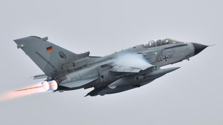 Ein Bundeswehr-Aufklärungsflugzeug vom Typ Tornado