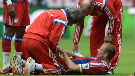 Holger Badstuber hat sich ohne Fremdeinwirkung eine Sprunggelenksfraktur zugezogen