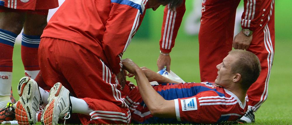 Holger Badstuber hat sich ohne Fremdeinwirkung eine Sprunggelenksfraktur zugezogen