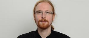 Stephan Hentschel, Küchenchef im vegetarischen Restaurant Cookies Cream in Berlin Mitte, cookiescream.com. 