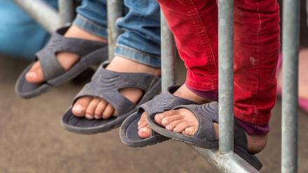 Warten auf das richtige Dublin-Land - das müssen auch Kinder und Jugendliche.