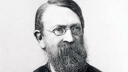 Ernst Mach (1838 bis 1916). Die Aufnahme entstand um 1900. 