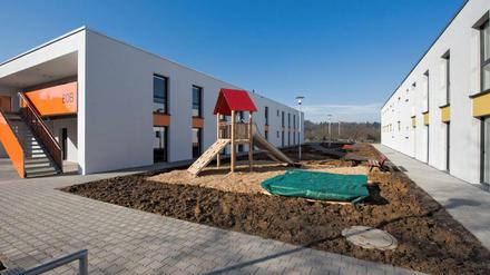 So könnten die modularen Bauten für Flüchtlinge aussehen.