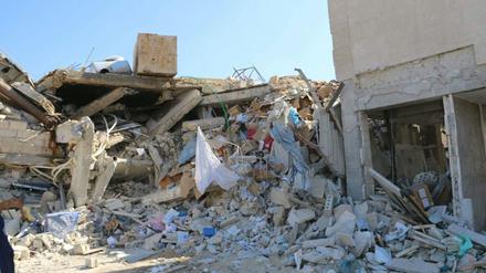 Am 15. Februar zerstörten Bomben in Syrien ein Krankenhaus der Hilfsorganisation "Ärzte ohne Grenzen".