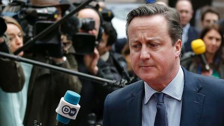 David Cameron in Brüssel. 