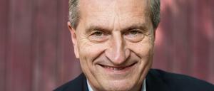 Günther Oettinger (CDU), EU-Kommissar für Digitale Wirtschaft und Gesellschaft.