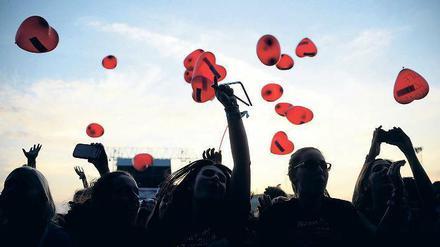 Hauptsache Feiern. „Lollapalooza“ ist ein Festival für Innenstädte, sagen die Macher. Der Treptower Park sei die ideale Lösung.