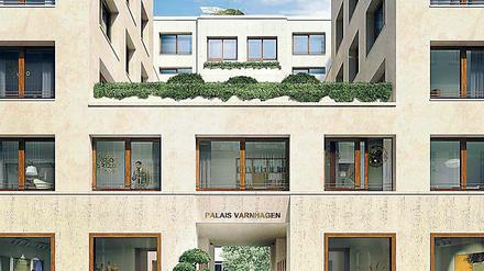 Das Palais Varnhagen an der Französischen Straße ist einer der vielen Luxusneubauten, die den Markt in Berlin dominieren.