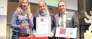 Der erste Platz bei den Kleinunternehmen bis 50 Beschäftigte ging an den Pflegedienst Renafan aus Spandau.