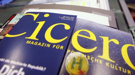 Die Redaktion des Politikmagazins "Cicero"