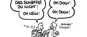 Wie alles anfing: Flix' erster Strip über den Weg zum Marathon erschien am 25. November 2010 auf seiner Website.
