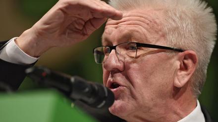 Baden-Württembergs Ministerpräsident Winfried Kretschmann (Grüne)
