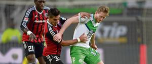 Schürrle (rechts) muss laut seinem Trainer Dieter Hecking noch an sich arbeiten