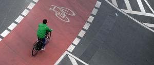 Der Moritzplatz ist im vergangenen Jahr umgestaltet und neu markiert worde. 