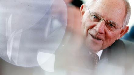 Finanzminister Wolfgang Schäuble.