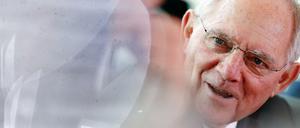 Finanzminister Wolfgang Schäuble.