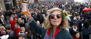 Typisch Kreuzberg - wo war das Myfest bisher. 