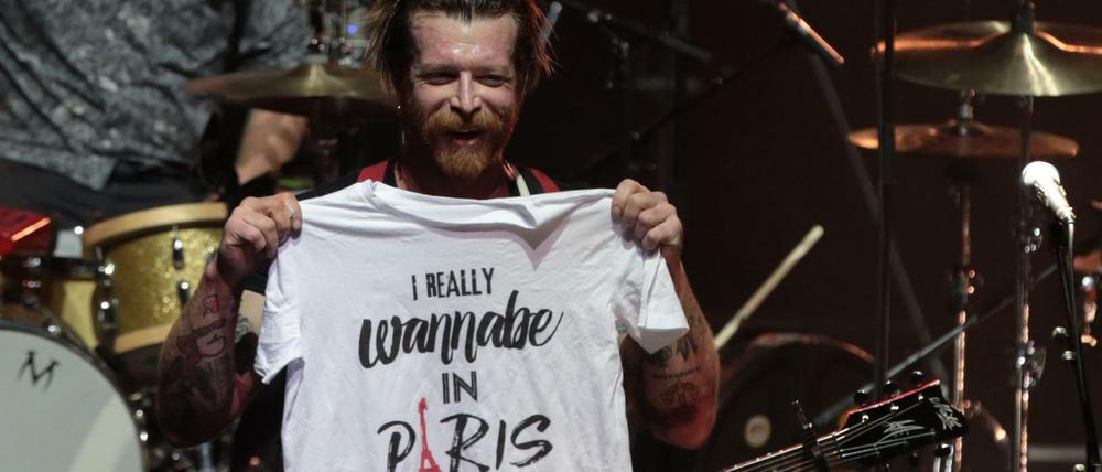 Jesse Hughes will wirklich in Paris sein.