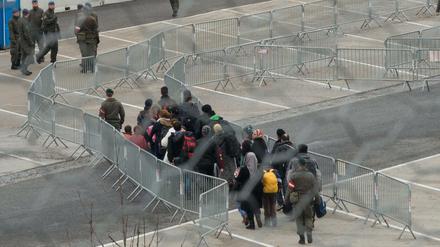 Eng beschränkter Zugang: Österreich nimmt künftig nur noch 80 Asylanträge pro Tag an. 