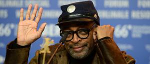 Regisseur Spike Lee bei der Berlinale.