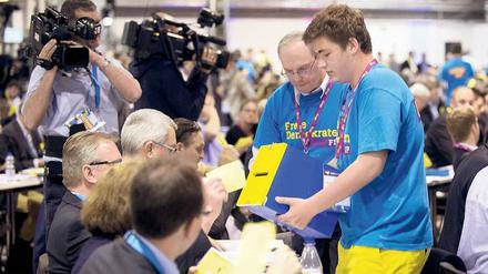 Jede Stimme zählt. Das galt auf dem FDP-Bundesparteitag im Mai 2015 in Berlin – und das wird wohl auch bei der Abgeordnetenhauswahl im Herbst gelten. 