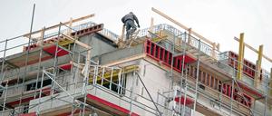 Gerade in Berlin muss kräftig gebaut werde, wie hier. 