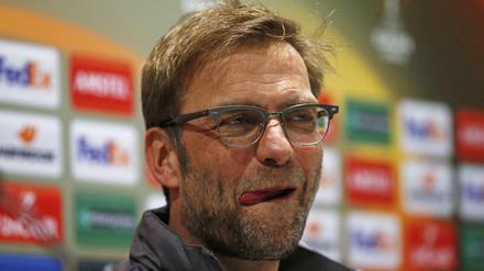 Endlich. Jürgen Klopp freut sich auf deutsches Essen.