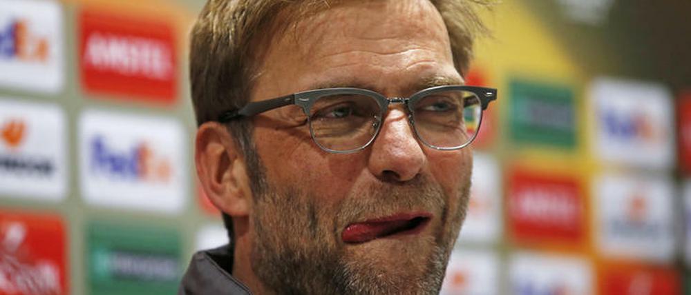 Endlich. Jürgen Klopp freut sich auf deutsches Essen.