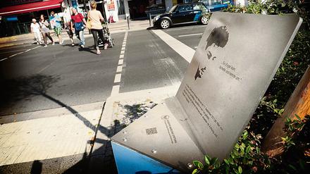Mahnmal für Giuseppe Marcone. 