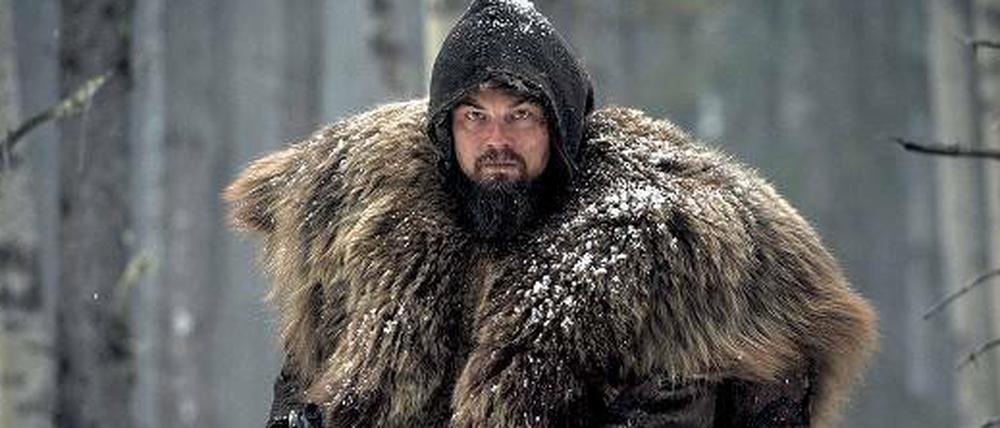 DiCaprio in "The Revenant".