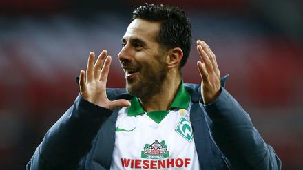 Pferdeliebhaber, aber nicht auf die Art: Claudio Pizarro von Werder Bremen.