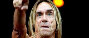 ARCHIV - Der US-Sänger Iggy Pop tritt am 13.08.2010 beim Way Out West Festival in Göteborg, Schweden auf. Foto: BJORN LARSSON ROSVALL (zu dpa «Iggy Pop verließ Berlin als Wrack») +++(c) dpa - Bildfunk+++