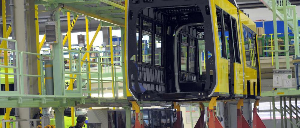 Der kanadische Schienenfahrzeugherstellers Bombardier gehört zu den größten Arbeitgebern im sächsischen Bautzen mit 1250 Beschäftigten.