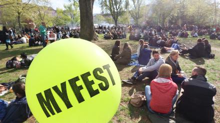 Friedlich, sonnig und sogar ein bisschen gemütlich: So darf das Myfest gerne sein.