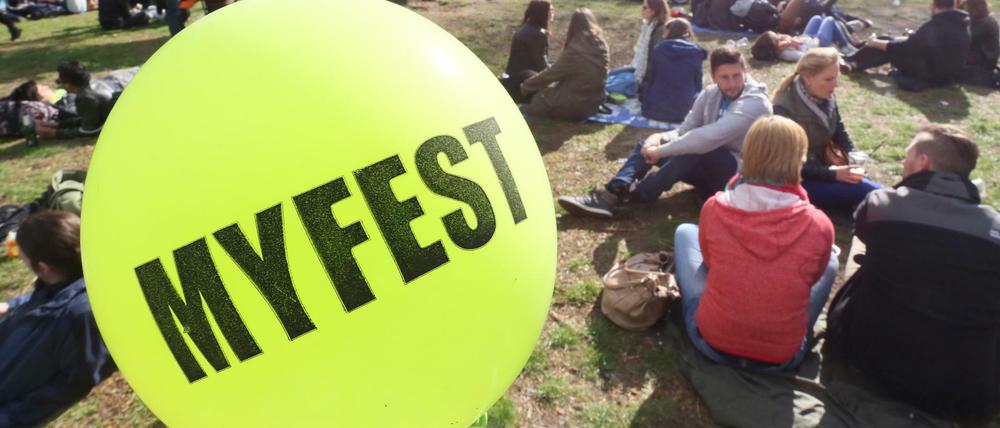Friedlich, sonnig und sogar ein bisschen gemütlich: So darf das Myfest gerne sein.