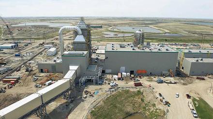 Vorzeigbar. Das Kohlekraftwerk „Boundary Dam“ in Kanada ist das erste weltweit, in dem Kohlendioxid aus dem Abgas abgetrennt und in den Untergrund gebracht wird. 